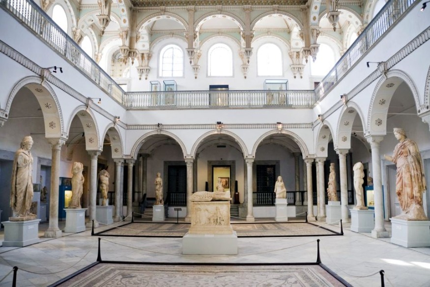 Le musée national du Bardo en Tunisie