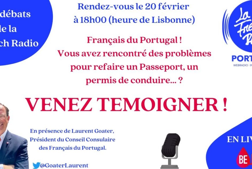 Débat en live avec Laurent Goater lundi 20 février à 18h00