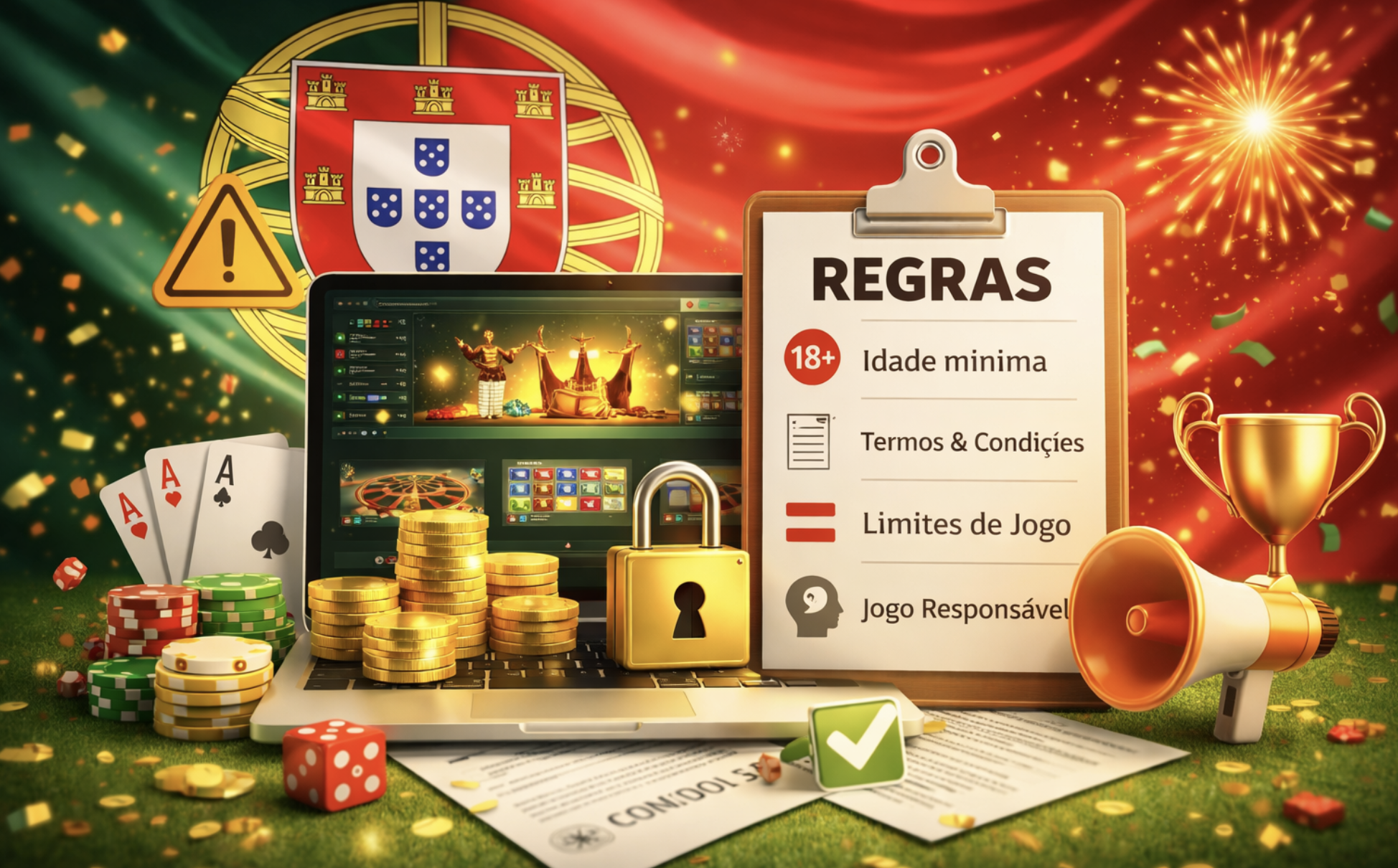 Casinos online em Portugal são legais? Regras para jogar em casino online